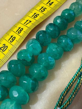 Collana Indiana in Smeraldo taglio Briolette