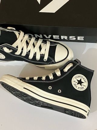 Converse Ctas Hi talla 40 total eclipse/star/white