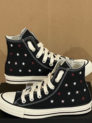 Converse Ctas Hi talla 40 total eclipse/star/white