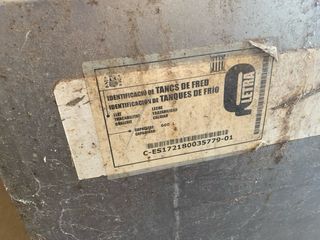 Tanque de leche de acero inoxidable