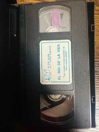 Película VHS El Río de la Vida