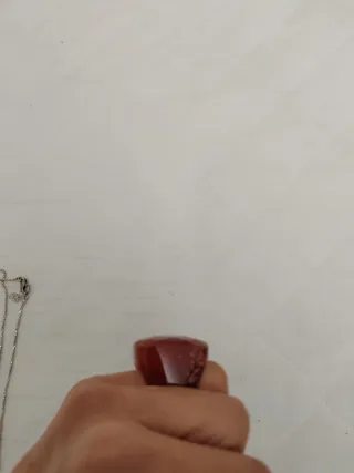 Anillo Coralina Natural Grande