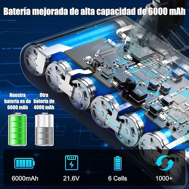 NexEnercell V7 6000mAh Batería para Dyson V7