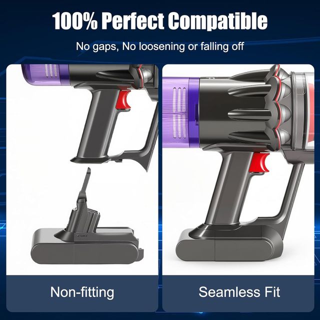 NexEnercell V7 6000mAh Batería para Dyson V7