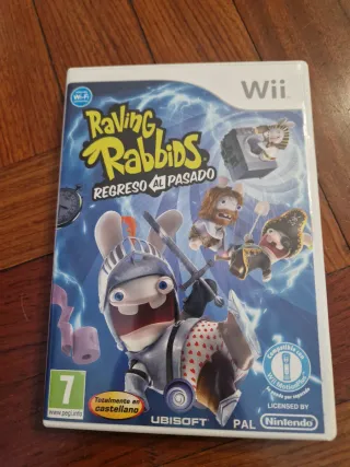Juego Wii Raving Rabbids: Regreso al Pasado