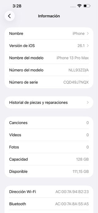 iPhone 13 Pro Max 128 GB