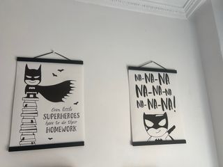 Láminas Decorativas Súper Héroes