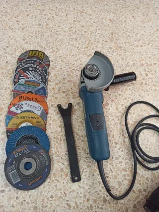 MINIAMOLADORA BOSCH GWS 13-125 CI