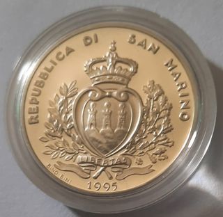 San Marino Olimpiadi 1996 Moneta Argento L.1000