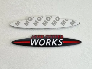 Emblema Logo JCW para Maletero de Mini Cooper One