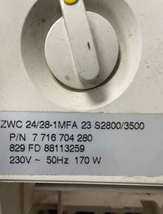 REPUESTOS DE CALDERA JUNKERS ZWC 24/28-1 MFA 23