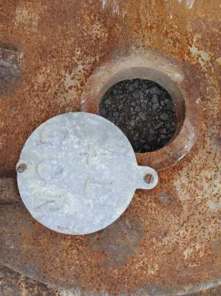 Puerta de horno antigua