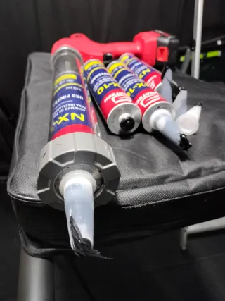 Sellador Poliuretano LUNATECH NX-10 Negro (X3)