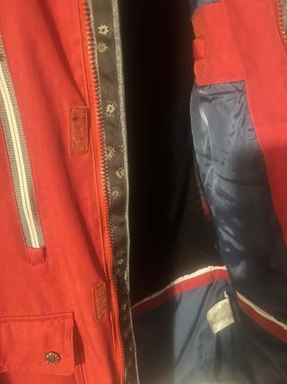 Chaqueta Quiksilver Roja