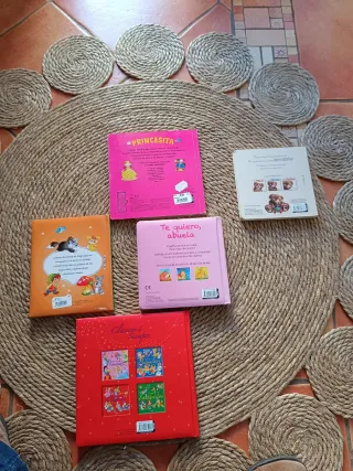 Lote de 5 Libros Infantiles Clásicos y Educativos