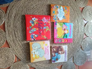 Lote de 5 Libros Infantiles Clásicos y Educativos
