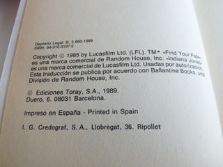 INDIANA JONES Y EL CULTO DE LA CRIPTA DE LA MOMIA