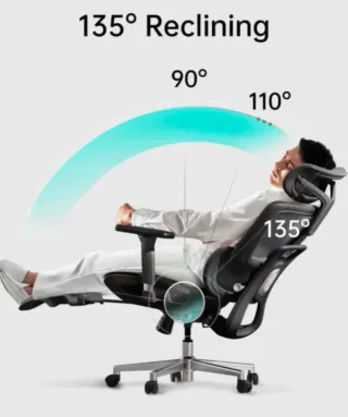 Silla Ergonómica HBADA E2 - Negra - COMO NUEVA