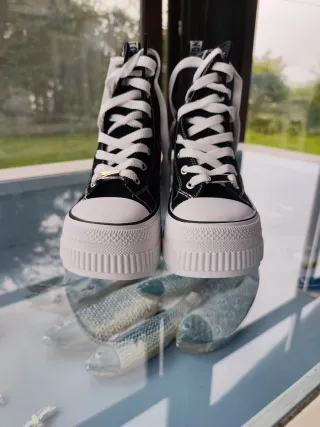 Botines Lona Gruesa Talla 36