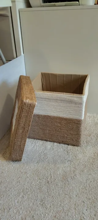 Caja de Almacenaje Boho Jute