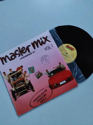 LP. MASTER MIX. HOMBRES G. MAXI. SERGIO DALMA