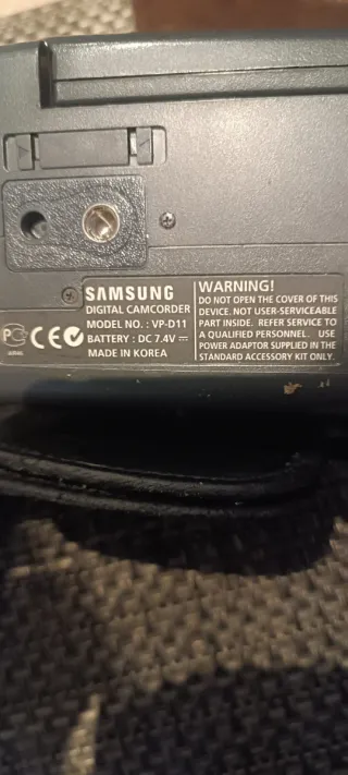 Videocámara Samsung Digital