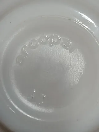 Arcopal Juego 12 Tazas Café  Flores