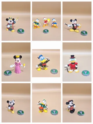 Lote 3: figuras PVC Mickey y amigos Disney