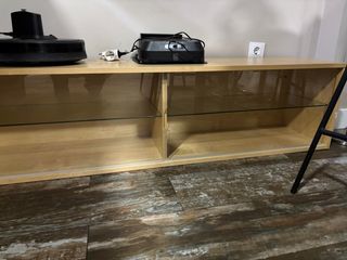 Estantería Ikea Cristal Madera Beige