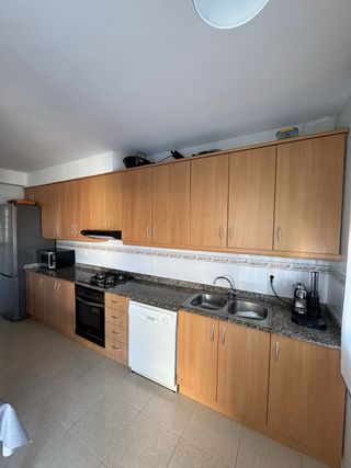 Muebles de cocina madera  4900 de ancho.