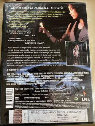 DVD Uma Chamada Perdida - A Maldição da Mina