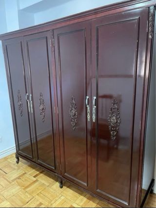 Armario Vintage Madera 4 Puertas