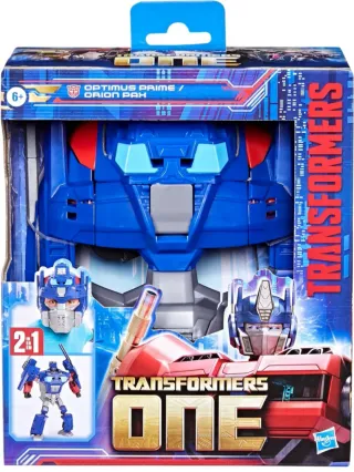 Figura y máscara Transformers 2 en 1