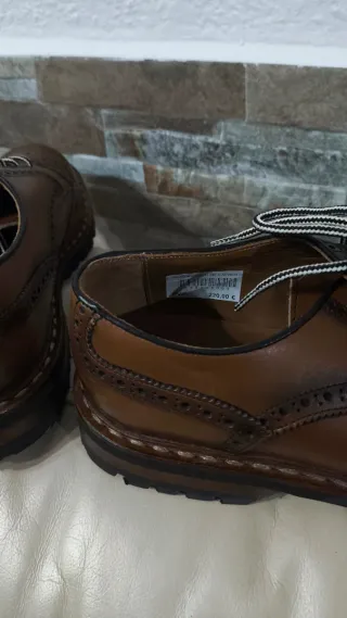 Zapatos de vestir hombre Marrón Talla 42