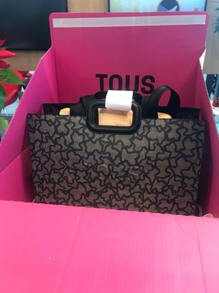 Bolso Tous Shopper Amaya Kaos ICON Negro