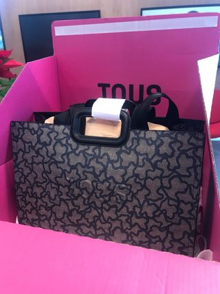 Bolso Tous Shopper Amaya Kaos ICON Negro