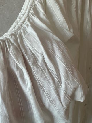 Camisa boho oversize blanca