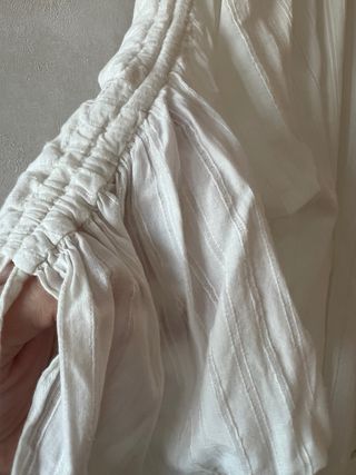 Camisa boho oversize blanca