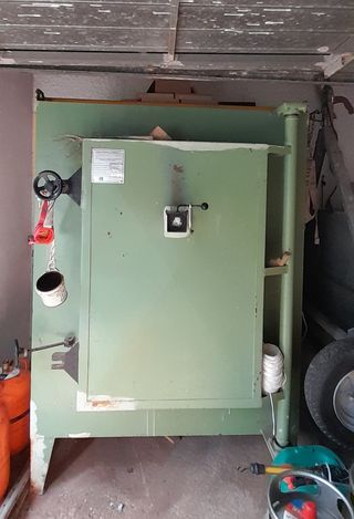 Horno de cerámica a gas grande aprox. 400 litros