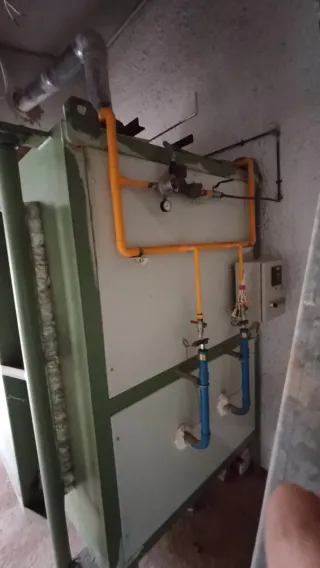 Horno de cerámica a gas grande aprox. 400 litros