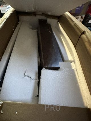 Mesa consola con base circular