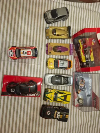 Coches Slot Scalextric y otros