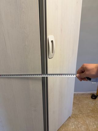 Cama nido con cajones y armario.