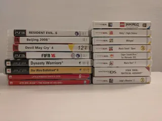 Lote Videojuegos PS3 y Nintendo 3DS
