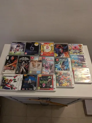 Lote Videojuegos PS3 y Nintendo 3DS