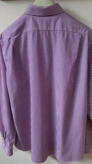 Camicia Ralph Lauren righe rosse/bianco XL