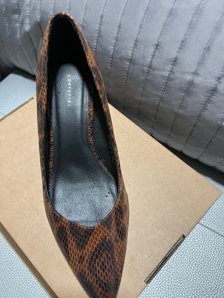 Zapatos CORTFIEL Marrón talla 37 Animal Print