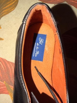 Zapatos de piel negros para hombre