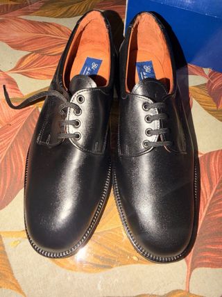 Zapatos de piel negros para hombre