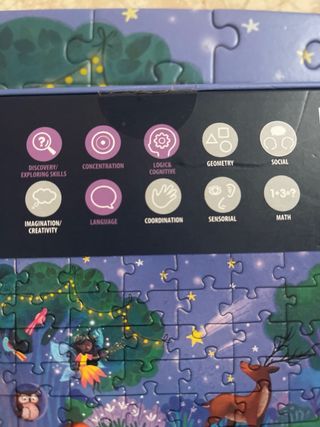 Puzzle Hape Luminoso 200 Piezas 6+